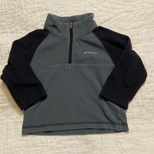 Columbia 2T Gray Quarter Zip